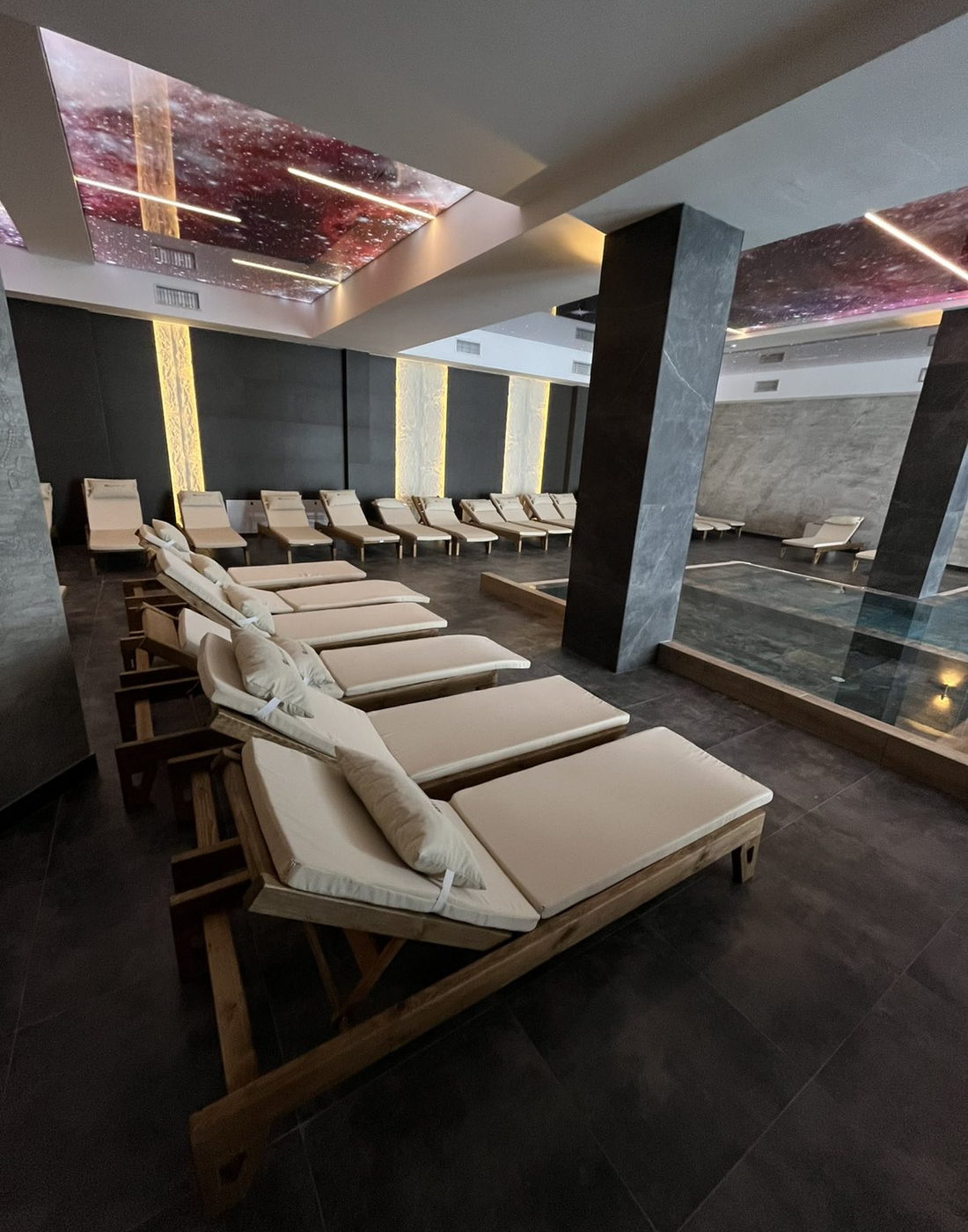 Prostor za odmor u spa centru Residence Hilla